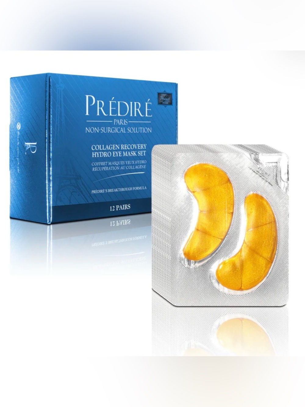 Prédiré Paris Gold Collagen Recovery Hydro Eye Masks - 12 Pairs FIRM PRICE